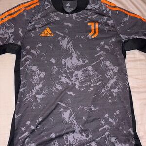 Adidas Gray & Orange Shirt